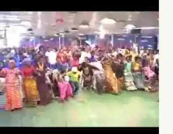 Pastor Performing Deliverance In A Strange Way (Watch Video)